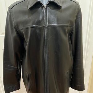 Men’s leather Bomber Jacket